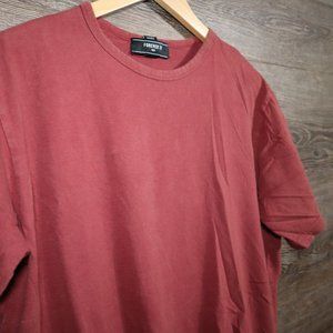 Forever 21 Red Oversized T-Shirt Adult Small